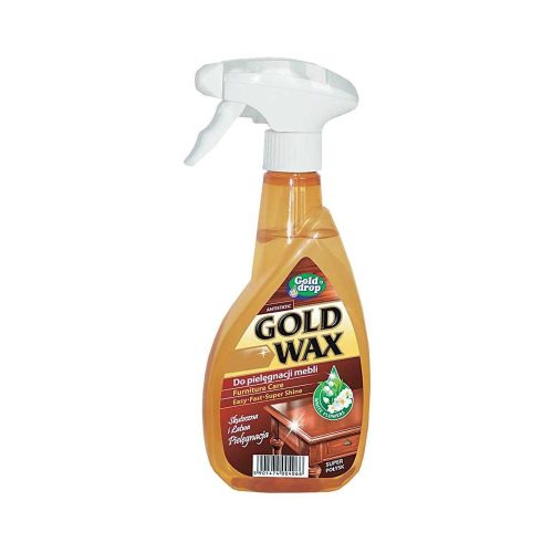 Bútorápoló szórófejes 400 ml Gold Wax