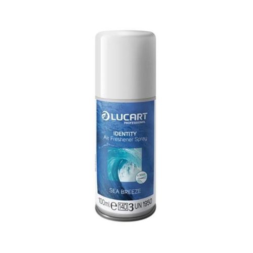 Légfrissítő spray utántöltő 100 ml kék Sea Breeze Lucart_892365