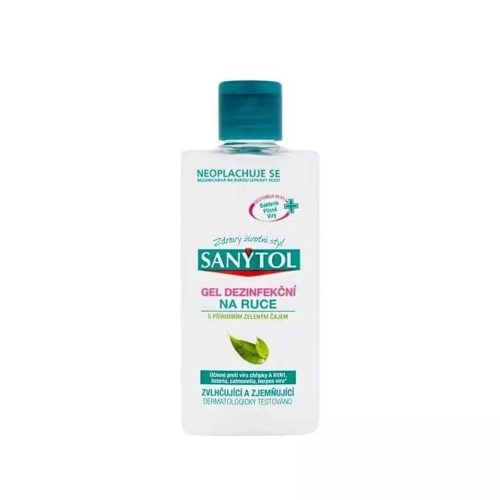 Kéz- és bőrfertőtlenítő gél kupakos 250 ml Sanytol