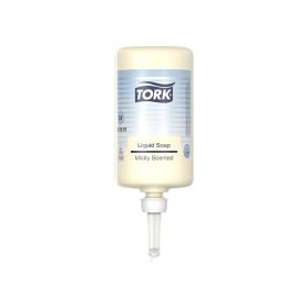   Folyékony szappan 1 liter kézkímélő S1 Tork_420501 fehér