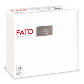  Szalvéta 2 rétegű 38 x 38 cm 40 lap/cs Fato Star fehér_82990000