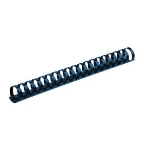   Spirál, műanyag, 8mm, 21-40lap, 100 db/doboz, Fellowes® kék