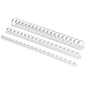   Spirál, műanyag, 45mm, 341-410lap, 50 db/doboz, Fellowes® fehér