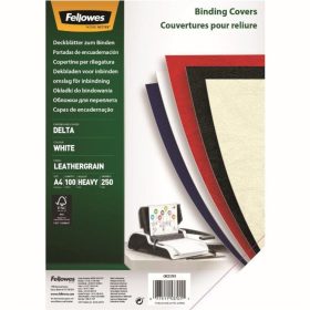   Hátlap, A4, 250 g, matt, Fellowes® Delta, 100 db/csomag, fehér