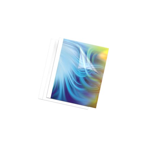 Hőkötő borító, A4, 25mm, 201-laptól, Fellowes® Standard, 50 db/csomag, fehér