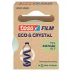 Ragasztószalag 19mmx10m irodai átlátszó újrahasznosított Tesa Eco & Crystal