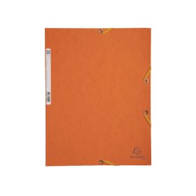 Gumis mappa karton  prespán A/4 Exacompta narancssárga