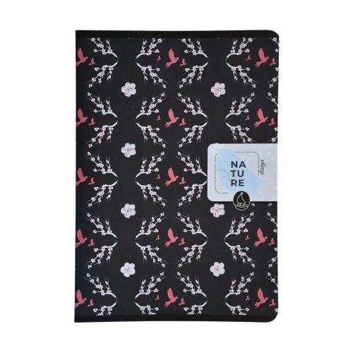 Füzet iskolai A5, 48ap, vonalas 21-48 4-8 osztályos Design 3D Nature