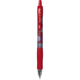   Zseléstoll 0,7mm, nyomógombos Pilot G-2 One Piece, írásszín piros