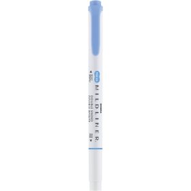   Szövegkiemelő 1,0/3,5 mm, kétvégű Zebra Mildliner Cool & Refined kék