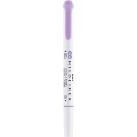   Szövegkiemelő 1,0/3,5 mm, kétvégű Zebra Mildliner Cool & Refined lila