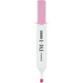 Szövegkiemelő 3,5 mm, Zebra FM-1 Mild, rózsaszín