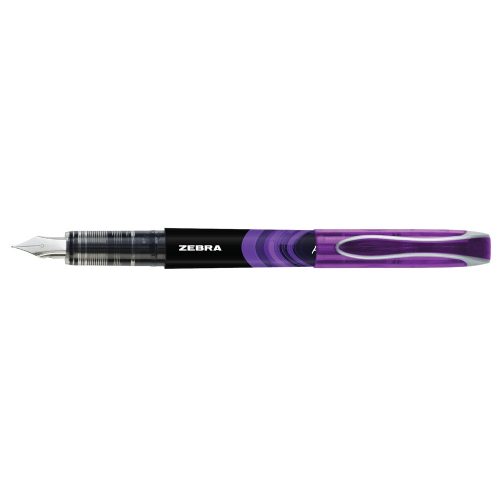 Töltőtoll 0,6 mm, Zebra Fountain pen, lila