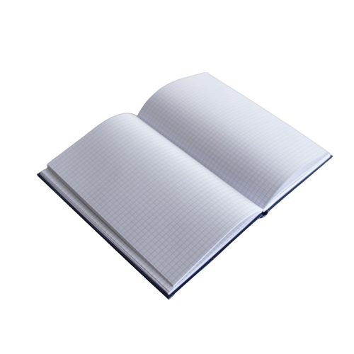 Beírókönyv A5, 96lap, keményfedeles egyszínű Lipa Mill kockás