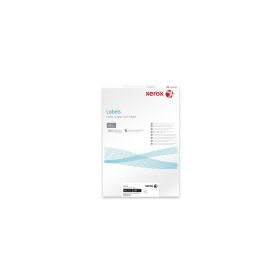   Etikett címke, 63,5x38,1mm, kerekített sarkú, 100 lap, 21 címke/lap Xerox