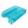 Irattálca műanyag 550 extra széles 345x270x67mm, Bluering®, áttetsző kék