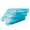 Irattálca műanyag 550 extra széles 345x270x67mm, Bluering®, áttetsző kék