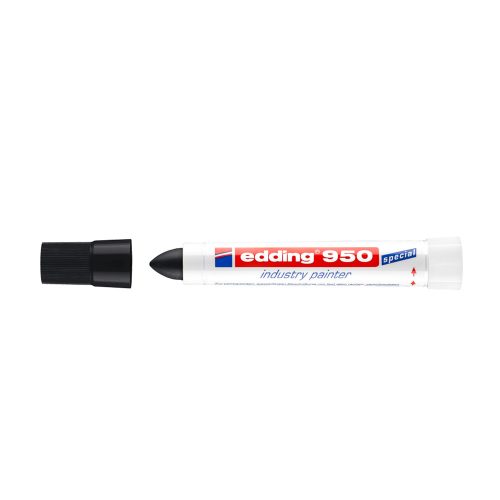 Alkoholos jelölő marker 10mm, kúpos Edding 950 fekete