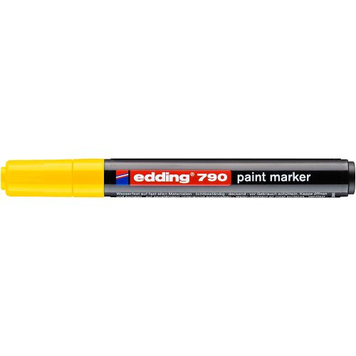 Lakkmarker 2-3mm, kerek Edding 790 sárga 