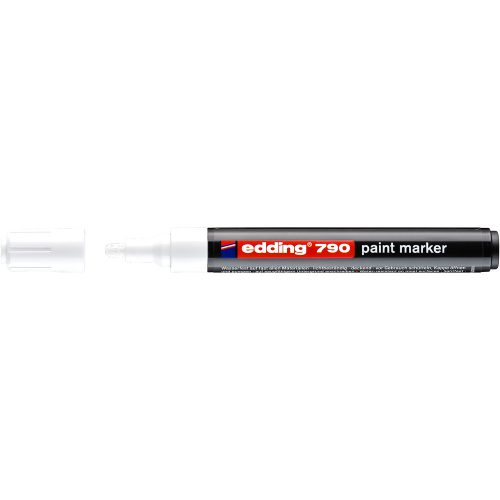 Lakkmarker 2-3mm, kerek Edding 790 fehér