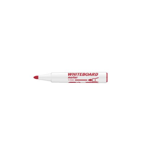 Táblamarker 3mm, kerek Ico 11 piros
