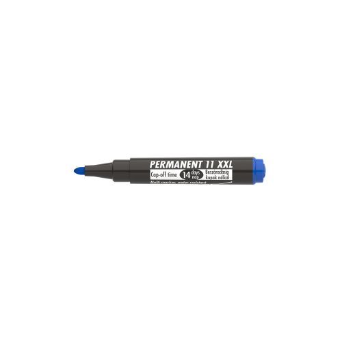 Alkoholos marker 3mm, kerek Ico 11XXL kék