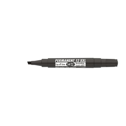 Alkoholos marker 1-4mm, vágott Ico 12XXL fekete