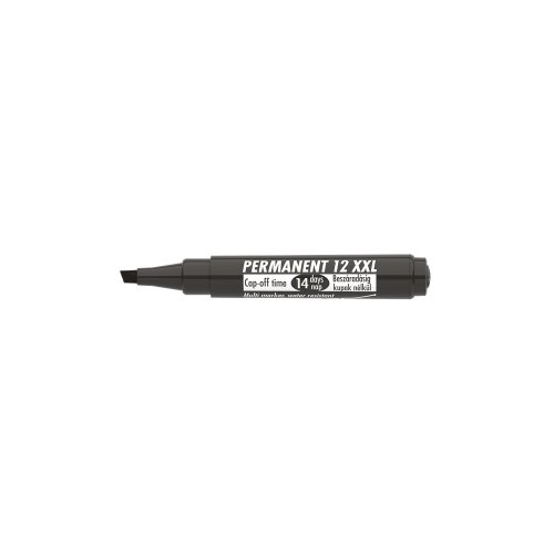 Alkoholos marker 1-4mm, vágott Ico 12XXL fekete