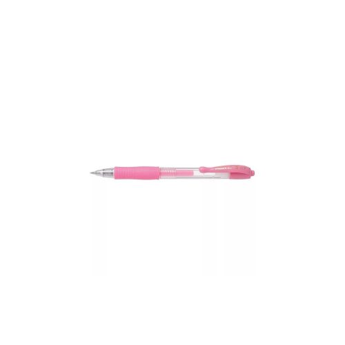 Zselés toll 0,7mm, nyomógombos Pilot G-2, írásszín pasztell rózsaszín