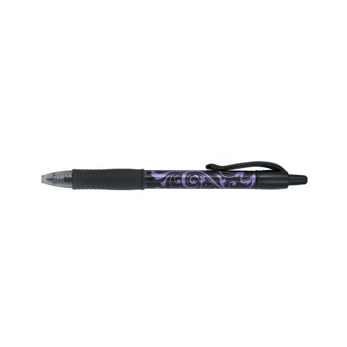 Zseléstoll 0,7mm, nyomógombos Pilot G-2 Victoria medium tip, írásszín lila