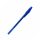 Golyóstoll 0,5mm eldobható kupakos kerek test bordázott fogórész Bluering® , írásszín kék