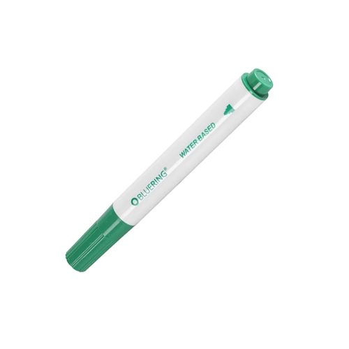 Flipchart marker rostirón vizes kerek végű 3mm, Bluering® zöld