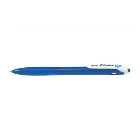   Golyóstoll 0,5mm, nyomógombos Rexgrip Extra Fine Pilot, írásszín kék