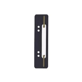   Gyorsfűző szerkezet, lefűzőlapocska, PP Durable 25 db/csomag, fekete
