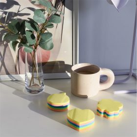   Jegyzettömb öntapadó, mondatfelhő alakú, 250lap, Bluering® 5 klf. neon szín