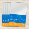 Genotherm 'L' A4, 180 micron víztiszta Bluering® 25 db/csomag,