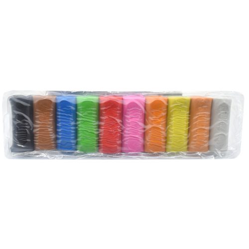 Gyurma színes, 210g. Bluering® 10 különböző szín,