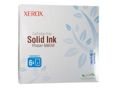Xerox Phaser 8860W szilárd tinta, eredeti, 6db/csomag CYAN