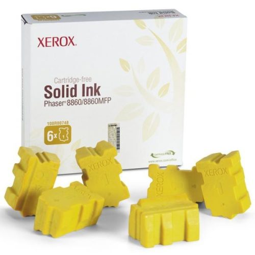 Xerox Phaser 8860W szilárd tinta, eredeti, 6db/csomag YELLOW
