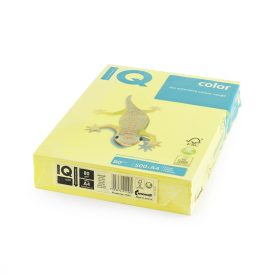   Másolópapír, színes, A4, 80g. IQ 500ív/csomag, neon sárga