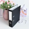 Iratrendező A4, 7,5cm,lapraszerelt, Bluering® Smart fekete