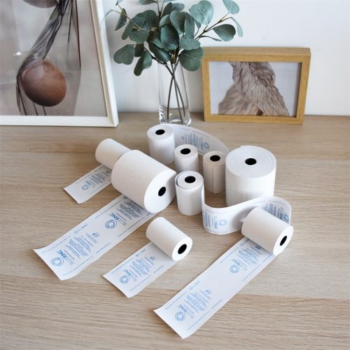 Hőpapír 57 mm széles, 27fm hosszú, cséve 12mm, 10 tekercs/csomag, ( 57/50 ) BPA mentes Bluering®