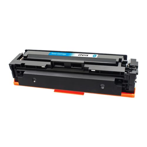Hp CF411X kompatibilis toner cyan, 5000 oldalas, prémium minőség