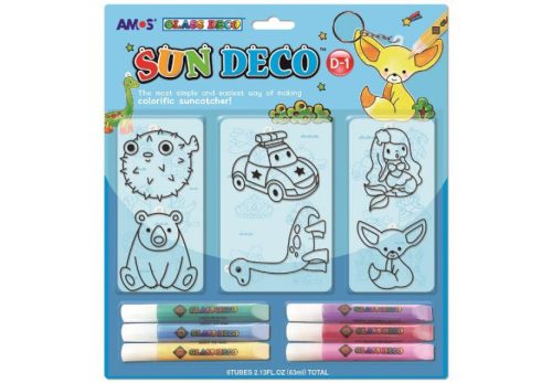 Üvegfesték dekor.szett+sunc09374 SC2-II.