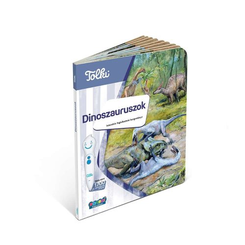 Dinoszauruszok - Tolki interaktív foglalkoztató hangoskönyv