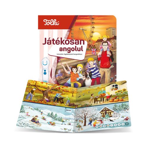Játékosan angolul - Tolki interaktív foglalkoztató hangoskönyv
