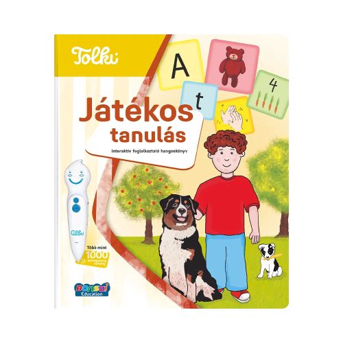 Játékos tanulás - Tolki interaktív foglalkoztató hangoskönyv