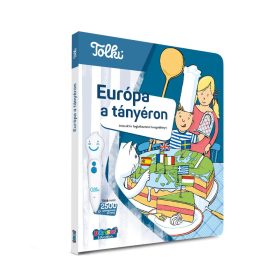   Európa a tányéron - Tolki interaktív foglalkoztató hangos könyv