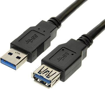 KÁBEL USB HOSSZABBÍTÓ A-A, 1,8M, MALE/FEMALE